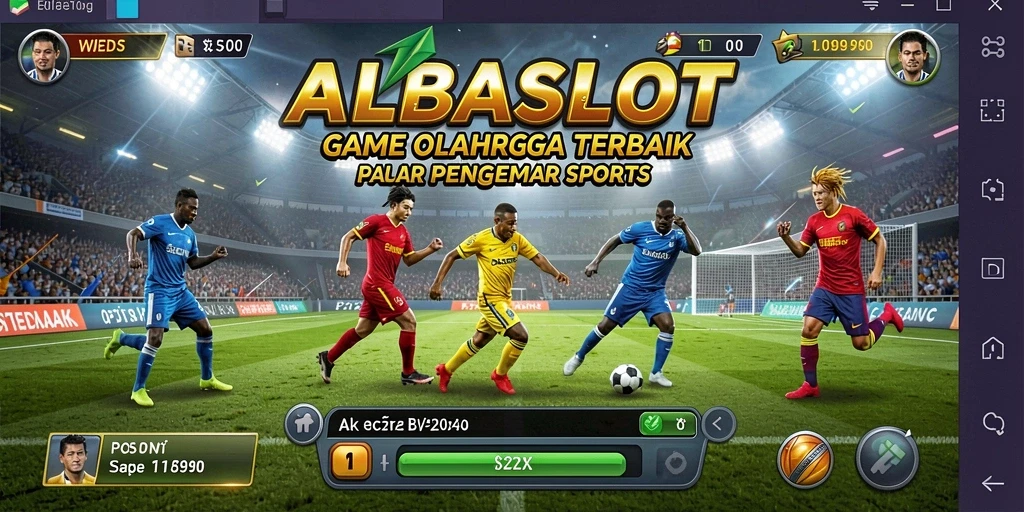 Tampilan menarik dari gameplay <strong>ALBASLOT</strong> yang menampilkan aksi olahraga seru.