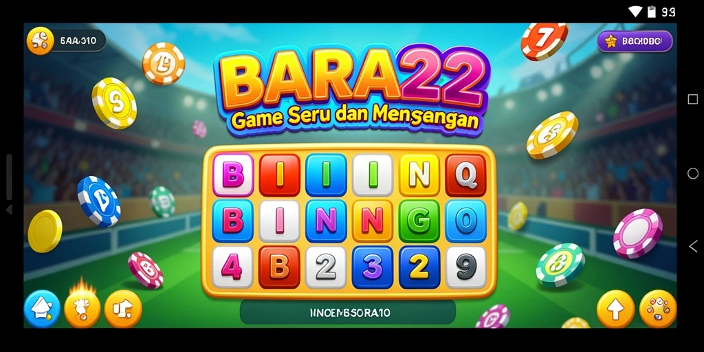 Tampilan gameplay BARA22 yang seru dan interaktif.