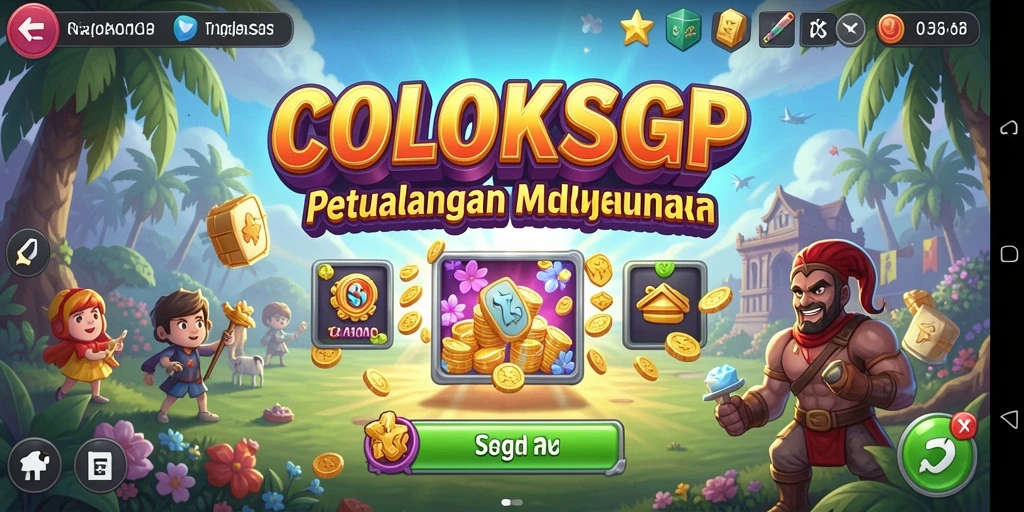 Tampilan menarik dari gameplay COLOKSGP yang seru dan menantang.