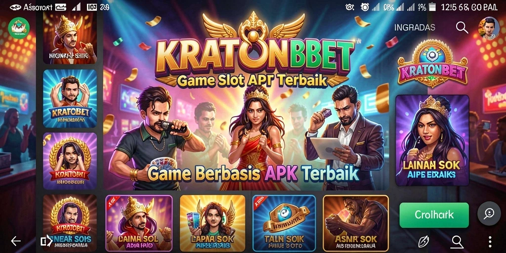Tampilan menarik dari gameplay Slot di KRATONBET.