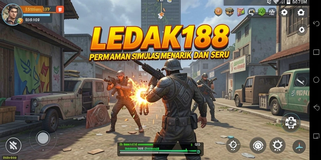 Tampilan gameplay LEDAK188 yang mendebarkan dan interaktif.