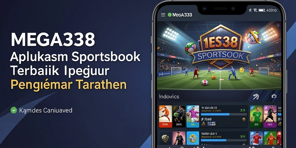 Tampilan utama MEGA338 yang menampilkan berbagai opsi taruhan olahraga.
