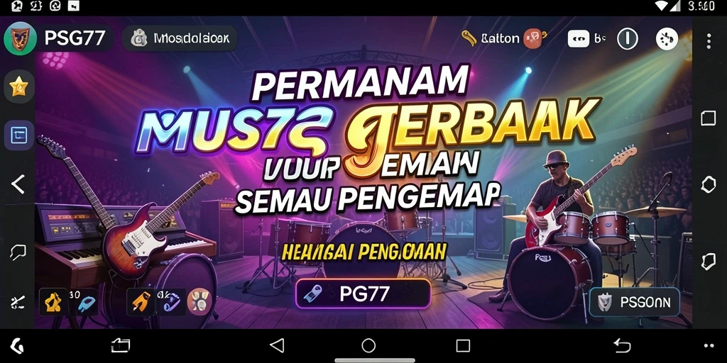 Gameplay menarik PSG77 dengan musik yang memukau.