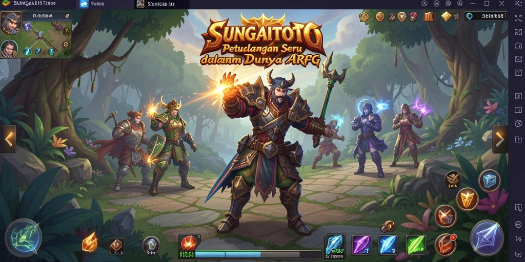 Tampak gameplay mendebarkan dalam SUNGAITOTO yang mengajak pemain berpetualang.